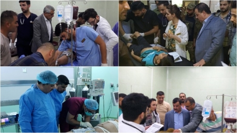 Li başûrê Kerkûkê êrîş li welatî û Heşda Şeibî hate kirin