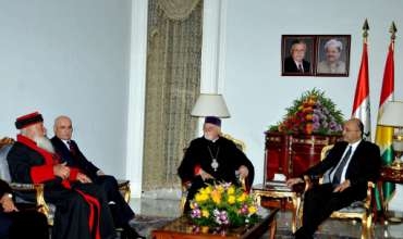 Serokê Hikumetê bi kesayetiyên ola Mesîhî re civiya