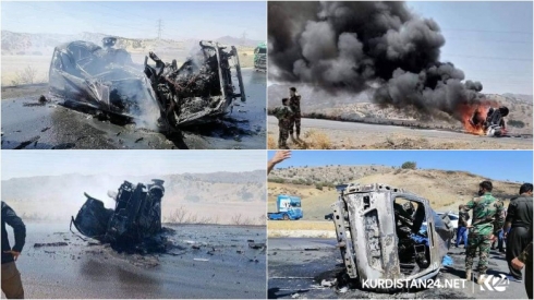 4 endamên malbatekê di rûdana trafîkê de canê xwe ji dest dan