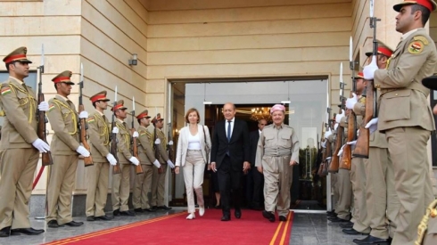 Wezîra Berevaniyê ya Fransayê sardana Hewlêrê dike