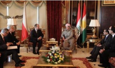 Serokê Herêma Kurdistanê pêşwaziya Serokê Herêma Malopolskay Polonî û Serok Parlemena wî Herêmî kir