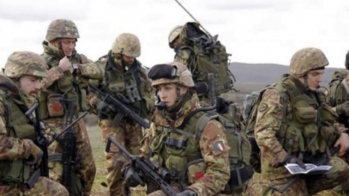 Hêzeke Îtalî gihîşt Rojavayê Kurdistanê