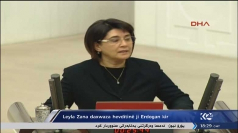 Zana dê rewşa Ocelan li gel Serokomarê Tirkiyê gotûbêj bike