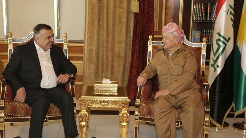 Serok Barzanî û Serokê Partiya Hel rewşa siyasî û ewlehiyê guftûgo kirin