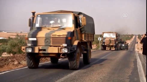 Tirkiyê hêzên zêdetir dibe sinorên ‘Efrînê