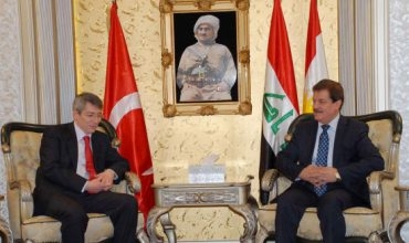 Serokê parlemana Kurdistanê pêşwazî ya Baliyozê Tirkiyayê li Îraqê kir