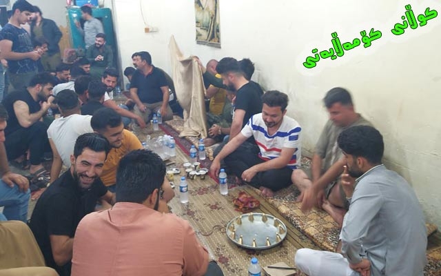 وێڕای قەدەغەی هاتوچۆ لە كەركووك لە شەوانی مانگی رەمەزان یاریی سینی سینیانێ بەردەوامە