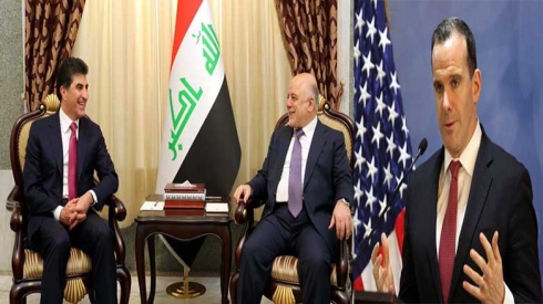 McGurk pêwaziyê li civîna Nêçîrvan Barzanî û Heyder Ebadî dike