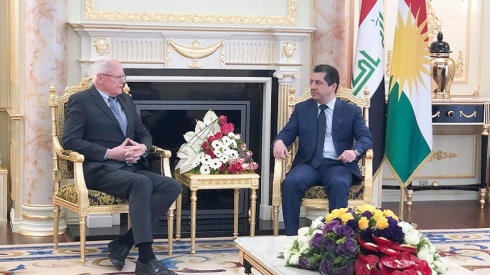 Mesrûr Barzanî û nûnerê Trump çend pirsên girîng guftûgo dikin