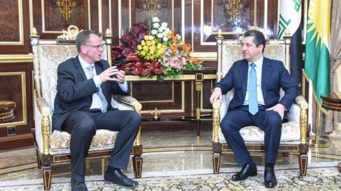 Mesrûr Barzanî: Spasiya Almanya dikin, bo dirêjpêdana rahênankirina Pêşmerge