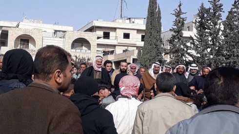 Kuştina du kesan li Minbic hişt ku xelkê wî bajarokî li dijî HSD gireva giştî rabigehînin