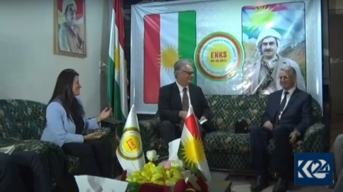 Şanda Siwêdî li Qamişlo ligel ENKSê civiya