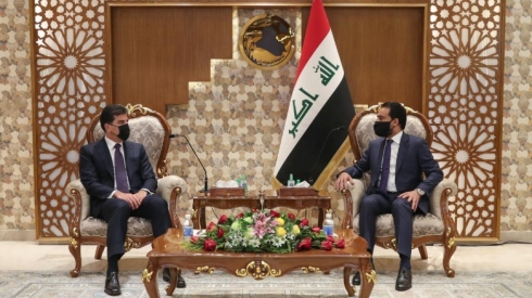 Nêçîrvan Barzanî û Mihemed Helbûsî çend pirs guftûgo kirin