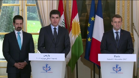 Macron: Divê madeya 140 ya destûra Iraqê bê cibicîkirin