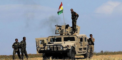 Pêşmerge derbasî nava Wanikê bûn