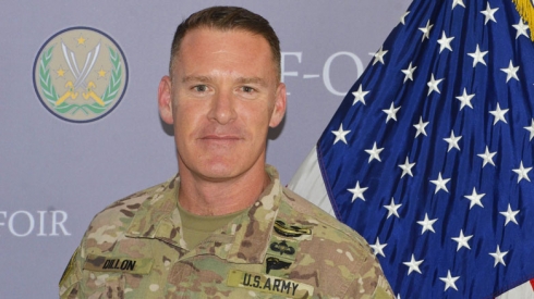 Ryan Dillon piştevaniya ji Efrînê re nîşan da