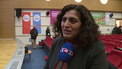 Hevseroka DBP Sebahet Tuncel di hucreya takekesî de ye