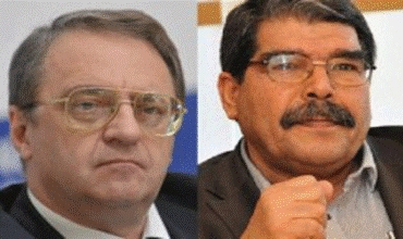 Salih Muslim digel Mîxayîl Buxdanûf civiya