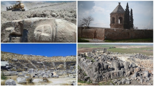 Li Efrînê 42 cihên şûnwarî hatine têk dane û dizîn