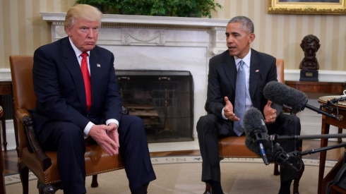 Trump: Obama newêrîbû hêlên sor derbas ke, vê yekê hişt Rûsya û Îran bên Sûryê