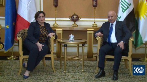 Wezîra Berevanî ya Italyayê gihişt Hewlêrê