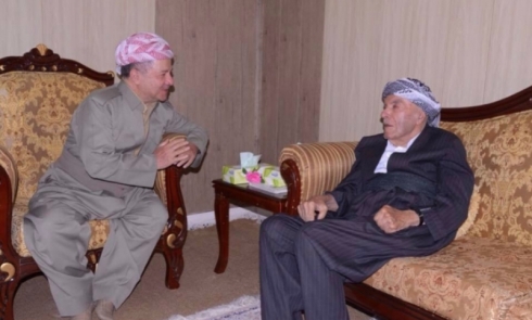 Serok Barzanî serdana kasayetiyekî devera Soran kir