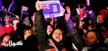 Falklands vote to remain part of Britain