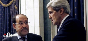 Kerry presses Iraq to halt Iranian flights to Syria during unannounced visit