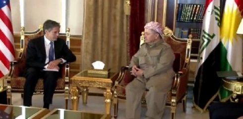 Hevdîtina Barzanî û alîkarê Wezîrê Derve yê Amerîka dest pê kir