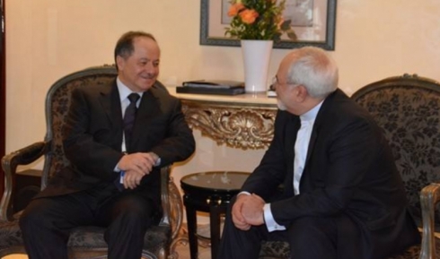 Serokê Herêma Kurdistanê li gel Wezîrê Derve yê Îranê civiya