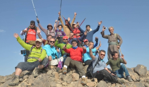 Çiyavanên Helebceyî çûn ser bilindtirîn çiyayê Başûrê Kurdistanê