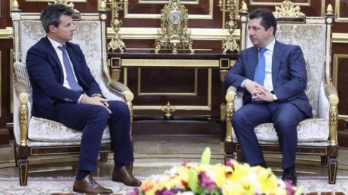 Mesrûr Barzanî pêşwaziya şandeke bilind a yekîtiya Ewropayê dike