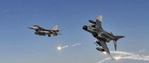 Balafirên şer ên artêşa tirk herêma Xakûrkê bordûman kirin