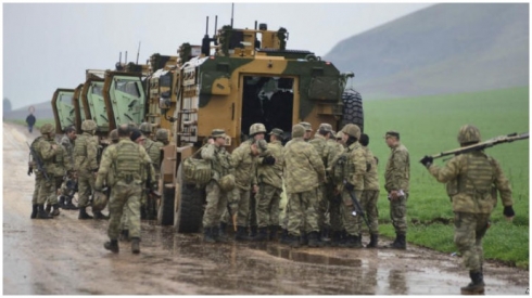 Artêşa Tirk zêdetir hêz dişîne Efrînê