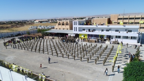 Yekemîn akademiya Hêzên Xweparastinê-Jin hate vekirin