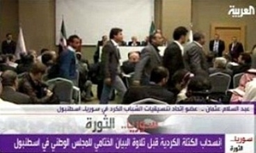 Şanda ENKS li Stenbolê ji kongreyê oposîzyona Sûriyê vekşiya