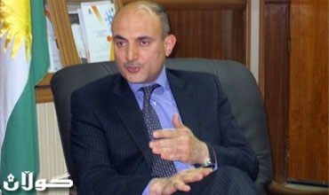 عەلی سندی بۆ گوڵان: لە2012 بەچوار شێواز پڕۆژە بۆ ناوچە دابڕێنراوەكان دابین دەكەین