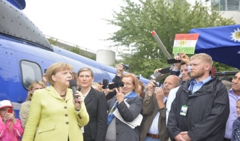 Angela Merkel soz da ku ew dê Kurdan bi tenê nehêlin