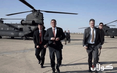 Wezîrê bergêriyê Emrîka gehişt Hewlêrê