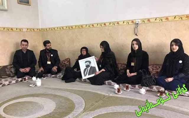 به‌ ديارييه‌ك سه‌ردانى خانه‌واده‌ى سه‌رفرازى د. فرسه‌ت سۆفى ده‌كرێت . . .  ( سالار مه‌لا قادر)