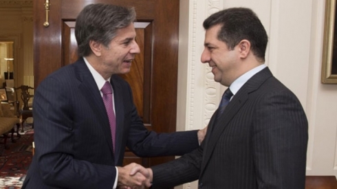 Wezîrê derve yê Amerîkayê telefûna Serokwezîr kir