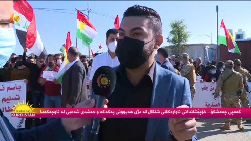 Xwepîşandanê Şingaliyan dijî PKK û Heşda şebî destpê kir