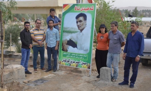 Li Xaneqînê şehîdên alaya Kurdistanê hatin bibîranîn