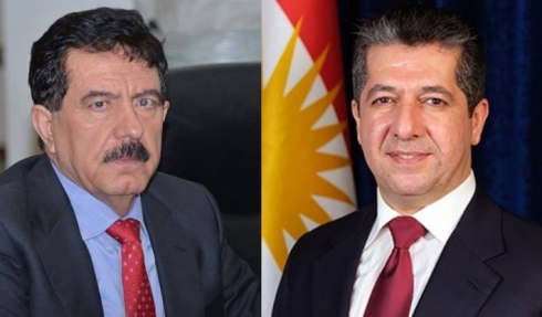 Mesrûr Barzanî peywendiyeke telefonî ligel Kosret Resûl encam da  