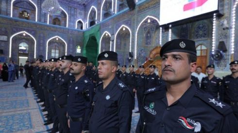 Mezargeha Îmam Husên kirin baregeha leşkerî