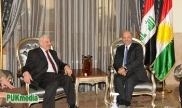 Berhem Salih û Nucêfî rewşa siyasî a Êraqê gotûbêj kirin