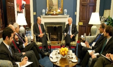 Cîgirê Serokê Amerîkayê Pêşwaziya Serokwezîrê Kurdistanê Kir