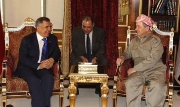 Barzanî û Minnikhanov peywendiyên dualî gotûbêj kirin