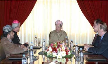 Serokê Herêma Kurdistanê li gel Serok û Endamên Lîjneya Lêkolîna rûdawên Zaxo û deverên din civiya