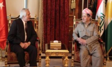 Serokê Herêma Kurdistanê pêşwaziya Balyozê Tirkiye li Iraqê kir